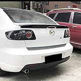 ERBV Abs Auto Heckspoiler Standard Heckklappe Spoiler Dach Heck Heck Trunk Lip Windschutzscheibe Flügel Für Mazda 3 2007-2013