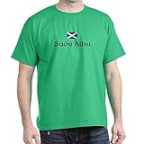 CafePress - T-Shirt Saor Alba - 100% Baumwolle Gr. M, kelly g