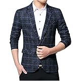 oglccg Herren Blazer Sakko Slim Fit Sakko Blazer Männer Jackett Modern Freizeit Jackett Business Anzugjack