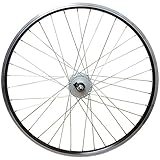 Eigenmarke 26 Zoll Vorderrad Laufrad Hohlkammerfelge mit Nabendynamo Shimano Nexus, Schw