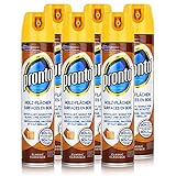 Pronto Holz-Flächen Classic 250ml - Entstaubt, Glanz und Schützt (6er Pack)