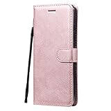 Jeewi Hülle für Galaxy S20 Ultra Hülle Handyhülle [Standfunktion] [Kartenfach] [Magnetverschluss] Tasche Etui Schutzhülle lederhülle klapphülle für Samsung Galaxy S20 Ultra - JEKT050616 Rosa G