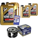 QR-Parts Set 85482105 1310 SM 142 1317 12L Inspektionspaket Liqui Moly Leichtlauf 10W-40 + SCT Filterpaket 11232168