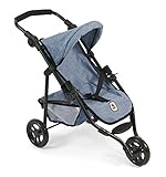 Bayer Chic 2000 612-50 Jogging Buggy Lola, Puppenwagen, Jeans b