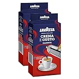 Lavazza Kaffee Crema e Gusto, gemahlener Bohnenkaffee (2 x 250g)