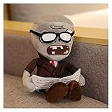 CHENPINBH Plüschtiere 1 stück 30-50 cm Pflanzen vs Zombies Plüschtiere Entenhut Zombie-Puppe weiche gefüllte Tiere Babyspielzeug für Kinder Jungen und Mädchen Geschenke (Color : 04, Size : 50cm)