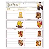 Erik Aufkleber - Etiketten Harry Potter Griffindor Selbstklebend zum Beschriften, ELE0255