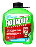 Roundup Express Unkrautfrei, Fertigmischung zur Bekämpfung von Unkräutern und Gräsern, 2,5 L