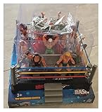 FENGANS Actionfiguren Neue Wrestling-Spielzeug for Kinder WWE. Action-Figuren Elite Wrestlers-Krieger-Spielzeug Spenden Ring & realistisches Zubehör / (Color : Square)