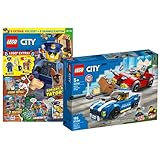 Lego Set - City Festnahme auf der Autobahn 60242 + City Heft Nr. 33 (Poster, Comics) inklusive Minifig