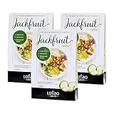 Lotao Jackfruit Gericht - Vegetarisch, Vegan & Hochwertig - (Jackfruit Natur, 3x 200g)