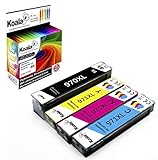 Koala 4 Tintenpatronen Kompatibel für HP 970XL 971XL für HP OfficeJet Pro X451dn X451dw X476dn X476dw X551dw X576dw (Schwarz, Cyan, Magenta, Gelb)