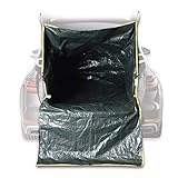 Hoberg Kofferraum-Transportsack für Gartenabfälle, Bauschutt & Holz | Reißfestes PE-Gewebe 120g/m² | Universelle Passform [45 kg Tragfähigkeit]