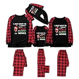 Nachthemd Hausanzug Home Kleidung Outfit Winter Pyjamas Weihnachtsanzug