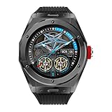 YDZ 2021MV58 Smart Watch Für Herren Und Damen Sport 5.0 Musikweitgabe, Anruf, Bluetooth-Anruf, Herzfrequenz- Und Blutdruck-Smart-Armband,D