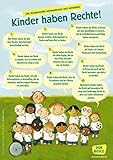 Wir haben Rechte!: Die UN Kinderrechte als DIN-A1 Plakat (Poster für die Öffentlichkeitsarbeit in Kitas und Grundschulen)