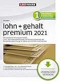 Lexware lohn+gehalt premium 2021 Download Jahresversion (365-Tage) | Premium | PC | PC Aktivierungscode per E