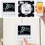 revolt WiFi Thermostat: WLAN-Thermostat für Fußbodenheizungen, für Siri, Alexa & GA (Raumthermostat WiFi)