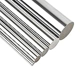 STZYY Stahlwelle, 100 150 200 250 300 350 400 500 600 700 mm Länge 12 mm Verchromte Linearschiene Rundstange Für 3D-Druckerteile (Farbe : 12 mm, Größe : 100 mm)