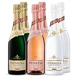 Mischpaket Henkell'2x Trocken, 2x Blanc de Blancs, 2x Rosé' 0,75