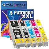 Tito-Express PlatinumSerie 5 Patronen XXL kompatibel mit Epson T2621 T2631 T2632 T2633 T2634 26XL | Für Epson Expression Premium XP 510 520 600 605 610 615 620 625 700 710 720 800 810 820