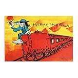 Sänger Udo Lindenberg Work Art 6 Leinwand Poster Schlafzimmer Dekor Sport Landschaft Büro Zimmer Dekor Geschenk Ungerahmt: 30 x 45