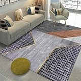 Kinderzimmer Teppich Mädchen Teppich Kinderzimmer Home Carpet Anti-Rutsch-Safe Strapazierfähiger Outdoor-Teppich Grau Teppich Esszimmer 120X160