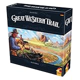 Asmodee Great Western Trail 2. Edition, Kennerspiel, Strategiespiel, D