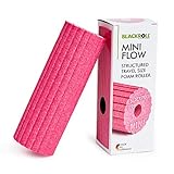 BLACKROLL® MINI FLOW Faszienrolle - Made in Germany. Die kleine Selbstmassage-Rolle mit doppeltem Effekt für die Faszien in pink