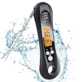 Bratenthermometer, YLSCI digitales Fleischthermometer, Instant Read Grillthermometer Küchenthermometer, LCD-Dispaly für Küchen, Grill, Baby Ernährung, Backen usw