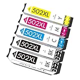 Cartridgeify Druckerpatronen Kompatibel mit Epson 502 502XL Tintenpatronen Multipack, für Expression Home XP-5100 XP-5105, Workforce WF-2860 WF-2865