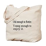 CafePress Tragetasche mit Schriftzug in englischer Sprache, canvas, khaki, M