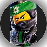 Premium Esspapier Tortenaufleger Tortenbild Geburtstag Kompatibel mit Ninjago K30