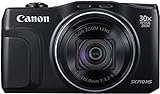 Canon PowerShot SX710 HS Digitalkamera (20,3 MPCMOS, 30-fach opt. Zoom, 60-fach ZoomPlus, 7,5cm (3 Zoll) Display, opt. Bildstabilisator, Full HD Movie 60p, WLAN, NFC) schw