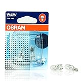 Osram W5W 12V 5W Standard Halogen Lampen, Birnen E-ZUGELASSEN Made in Germany