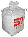 5 Big Bag, FIBC, Mineralwolle, MIWO, Entsorgungssack, 90x90x110cm SWL 150Kg (5,86€ / Stück)