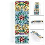 DIY Haushalt Aufbewahrungsbox Stickerei Mandala Diamant Malerei Kreuzstich Speziell geformte Pinsel Malerei Bleistifte Aufbewahrungsbox Strass Schreibwaren Bleistift Box 5D Diamant Malerei 21x7