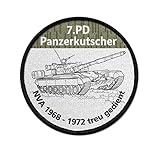 Copytec 9cm Patch Panzerdivision NVA Militär Uniform Abzeichen Aufnäher DDR #38340