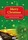 Merry Christmas für Keyboard Notenbuch. Die 45 beliebtesten und schönsten W