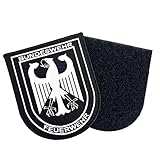 Bundeswehr Feuerwehr Aufnäher Patch gewebt Sammlerstück ca.9cm x 6,5