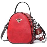 Leichte kleine Crossbody-Taschen Schultertasche für Frauen stilvolle Damen Handy börse und Handtaschen bö