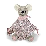 Sterntaler 3212001 Schmusetuch Maus Mabel, Für Babys ab dem 1 Monat, Größe M, 36 cm, Grau/Mehrfarbig