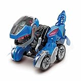 VTech Switch and Go Dinos RC T-Rex – Dino-Auto-Transformer mit Fernbedienung – 2in1 Spielzeug mit Dinostimme, Geräusch- und Lichteffekten – Für Kinder von 3-8 J