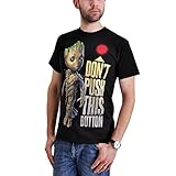 Guardians of the Galaxy 2 - Groot - Button Männer T-Shirt schwarz M