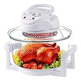 YFGQBCP Air Fryer mit Einer Verlängerung Ring- 60min Timer mit Selbstreinigungsfunktion, einstellbare Temperaturregelung for Ölfrei und Low Fat Cooking Multifunk