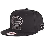 New Era Green Bay Packers Black/Graphite 9Fifty Cap - One-S