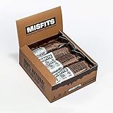 Misfits Veganer Protein Riegel - wenig Zucker - 15g protein - Brownie 12Riegel a'45g