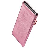 fitBAG Groove Pink Handytasche Tasche aus feinem Folienleder Echtleder mit Microfaserinnenfutter für Apple iPod Nano 5G 8GB 8 GB 16GB 16 GB