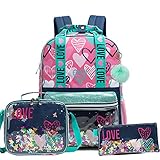 Rucksack für Mädchen, Jungen, Elementar, Studenten, Schulrucksäcke für Teenager, Mädchen, Jungen., Liebe 3 Stück,