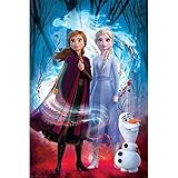 Frozen 2 Poster Guiding Spirit Elsa, Anna & O